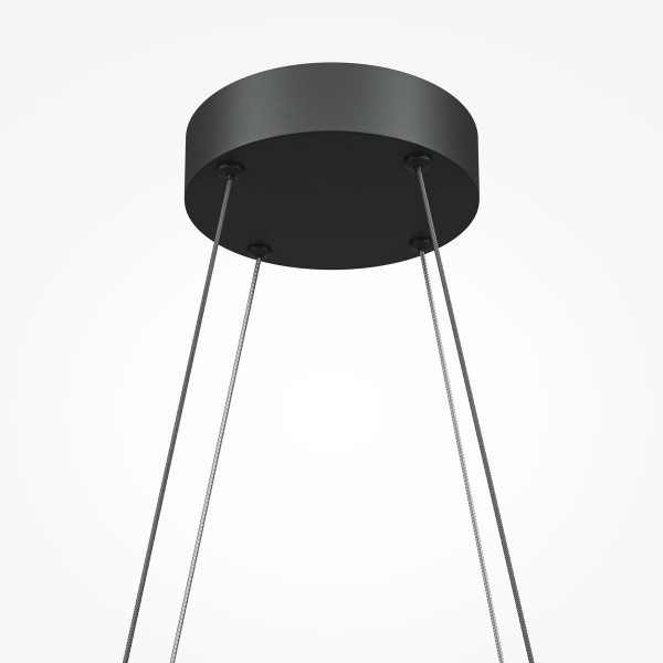 Подвесной светодиодный светильник Maytoni Halo MOD244PL-L50BK