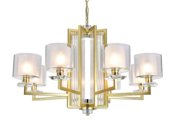 Подвесная люстра Newport 4408+1/C mat.gold М0071514