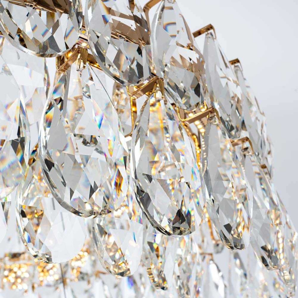 Подвесная светодиодная люстра Modelux Premium ML.6900.800P GD