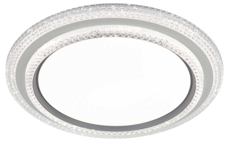 Светильник потолочный светодиодный ЭРА SPB-6 Sunny 86W-3K-6,5K-RC WH+GR с ДУ Б0070185