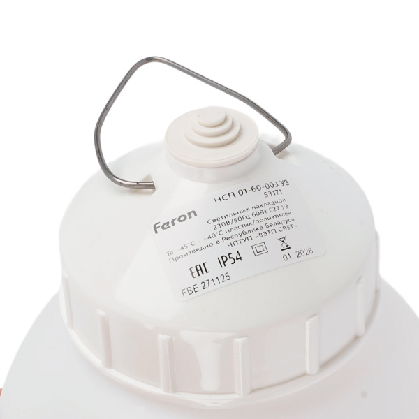Светильник Feron НСП 01-60-003 53171