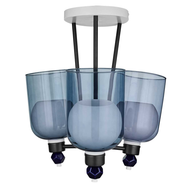 Потолочная люстра 33 ИДЕИ CHN902.03.WH17.WBL-S26LB-S02WH