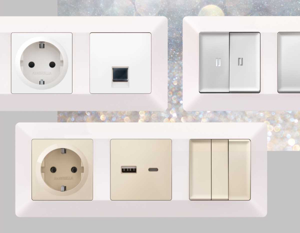 Рамка AMBRELLA VOLT AF110203