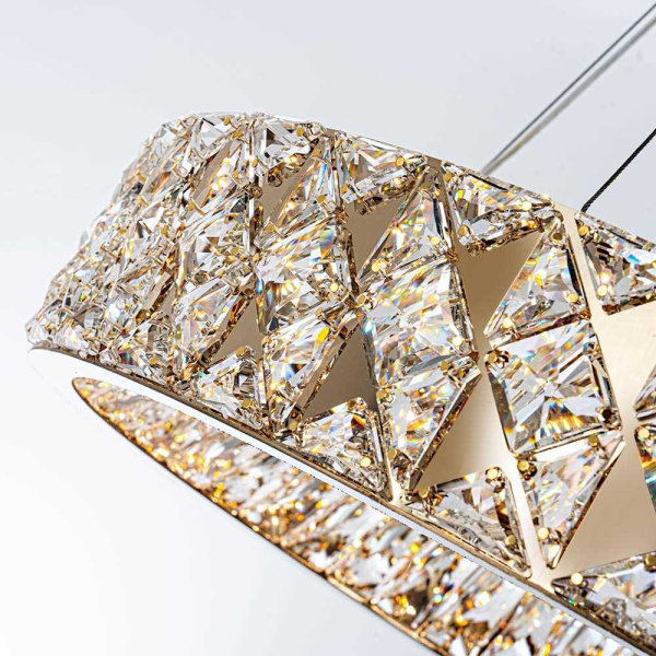 Подвесная светодиодная люстра Modelux ML.335.600 GD