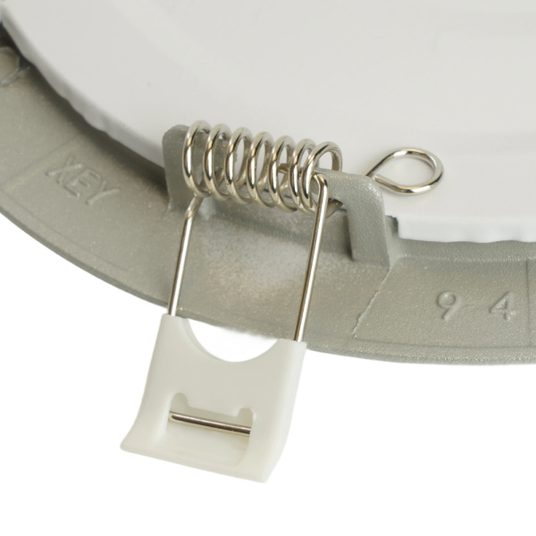 Светодиодный светильник Feron AL500 встраиваемый 6W 4000K серый 51610