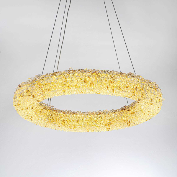 Подвесная светодиодная люстра Modelux Modestyle MS.6000.600 GD