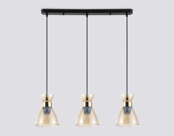 Светильник подвесной со стеклянными плафонами Ambrella light Traditional TR3404