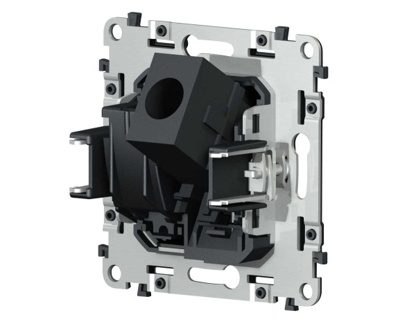 Механизм розетки компьютерной + TV оконечной RJ-45 (8P8C) AMBRELLA VOLT VM VM195