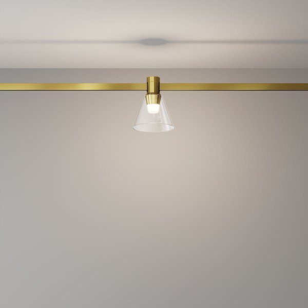 Трековый светодиодный светильник Maytoni Flarity Bianca TR147-1-3W4K-BS