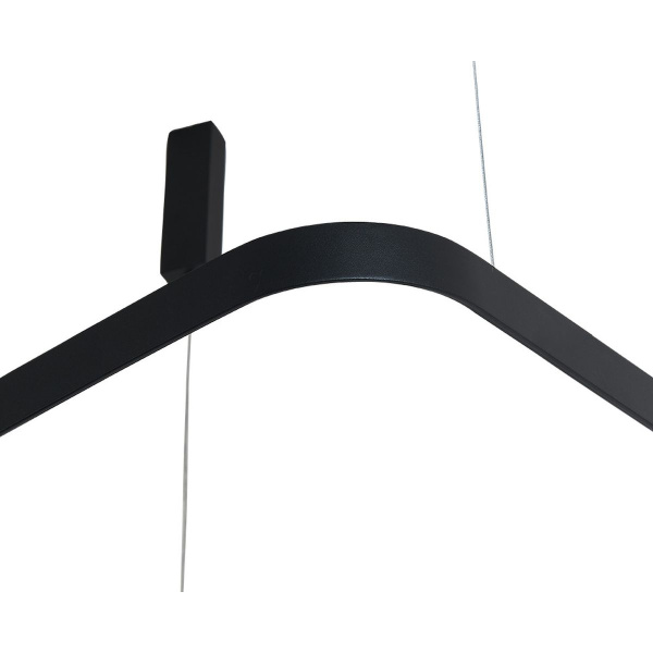 Подвесной светодиодный светильник Italline IT013-6031 black 3000K