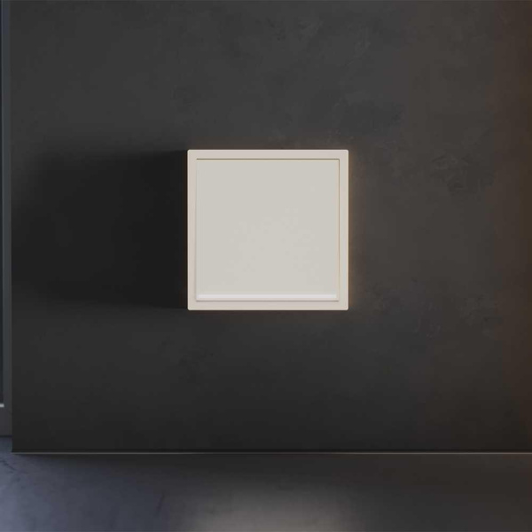 Клавиша для выключателя/переключателя одноклавишного с подсветкой, S70 (хлопок) Voltum VLS000213