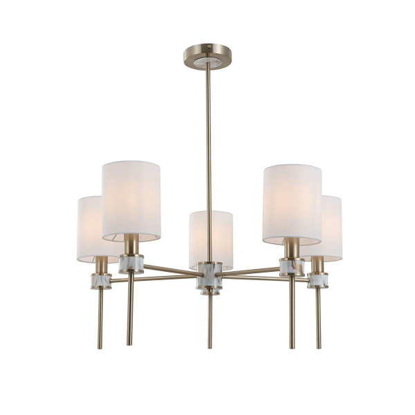 Подвесная люстра Indigo Poesia 13035/5R Brass V000577