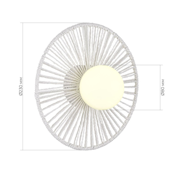 Настенный светильник Evoluce LOOM SLE6022-501-01