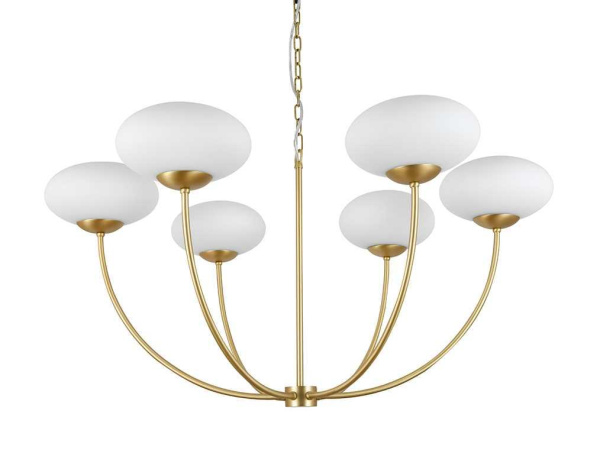 Люстра NEWPORT 3916/С brass