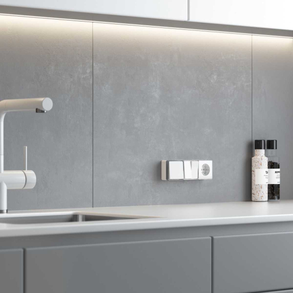 Выключатель одноклавишный Werkel Gallant белый W5010001 4690389163692