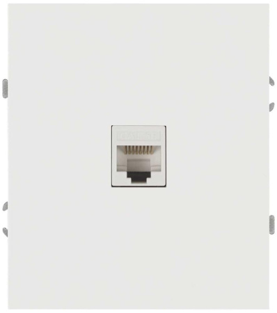 Розетка ЭРА Arktik 16-3107-01 информационная RJ45 белый Б0070474