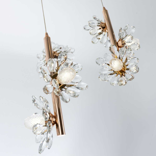 Подвесная люстра Modelux ML.1855.9 GD