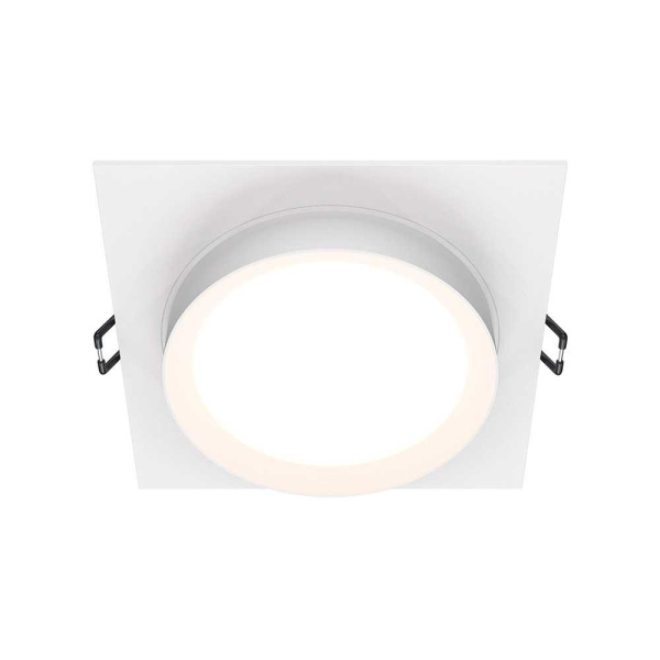 Встраиваемый светильник Maytoni Hoop DL086-GX53-SQ-W