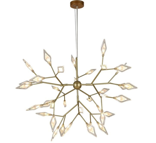 Люстра Veneto Luce 9918/36 COPPER GOLD (1)
