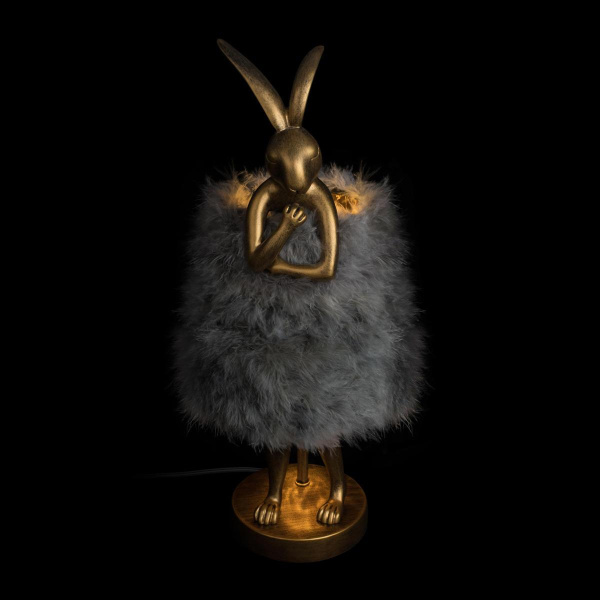 Настольная лампа Loft IT Lapine 10315/A Grey fluff