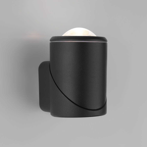 Уличный настенный светодиодный светильник Elektrostandard Gira 35127/U черный a056334