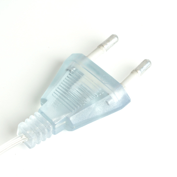 Светодиодная гирлянда Feron CL577 линейная Роса (на плоском проводе) 220V мультиколор c питанием от сети 48618