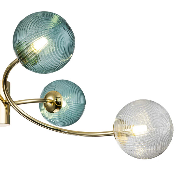 Подвесная люстра Indigo Selva 11032/6R Gold V000296