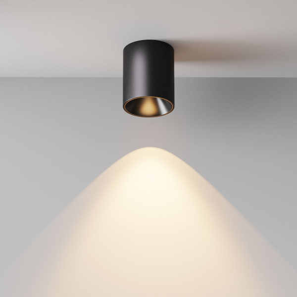 Потолочный светодиодный светильник Maytoni Technical Alfa Led C064CL-12W3K-RD-B