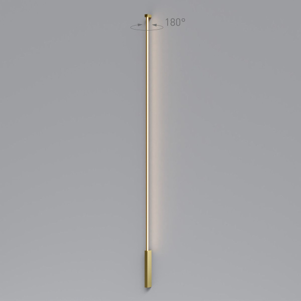 Настенный светодиодный светильник Elektrostandard Alto LED латунь 3000K 40134/LED a069823