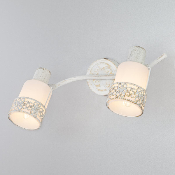 Настенный светильник Eurosvet 20025/2 белый с золотом