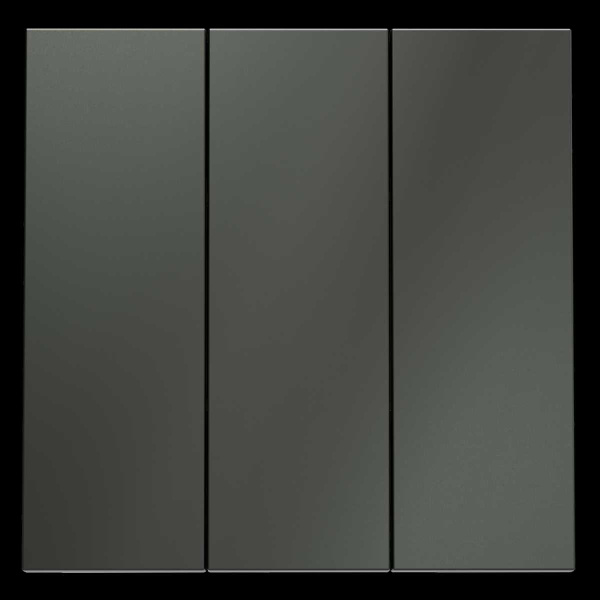 Клавиши для выключателя/переключателя трехклавишного, S70 (титан) Voltum VLS000506