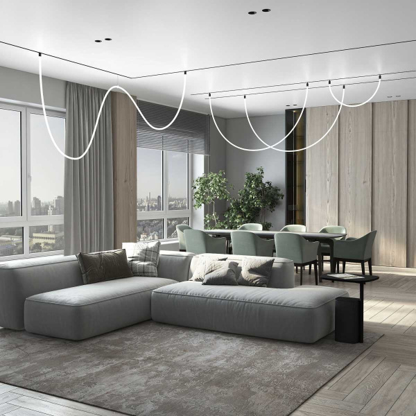 Трековый светодиодный светильник Elektrostandard Full Light N03 65W 4200K 85027/01 a061183