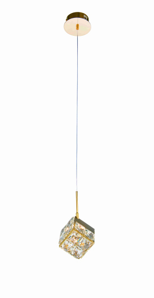 Люстра NW 6009E/1A GOLD+CLEAR (1/10)