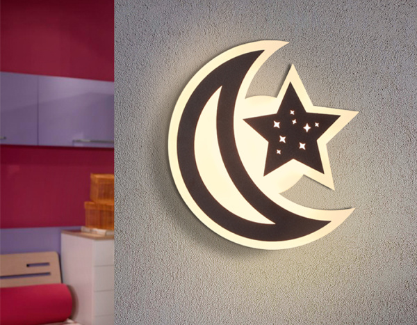 FW114 Настенный светодиодный светильник FW114 SCF кофе песок LED 3000K 22W 250*250*40