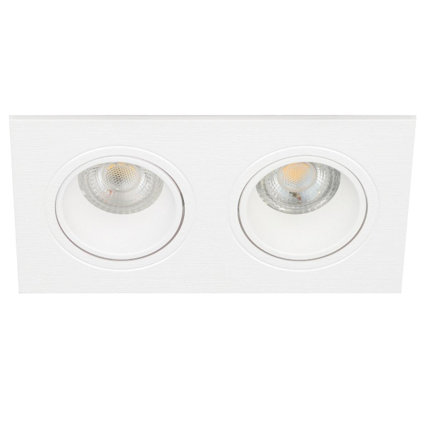 Встраиваемый светильник ЭРА KL90-2 WH Б0054371