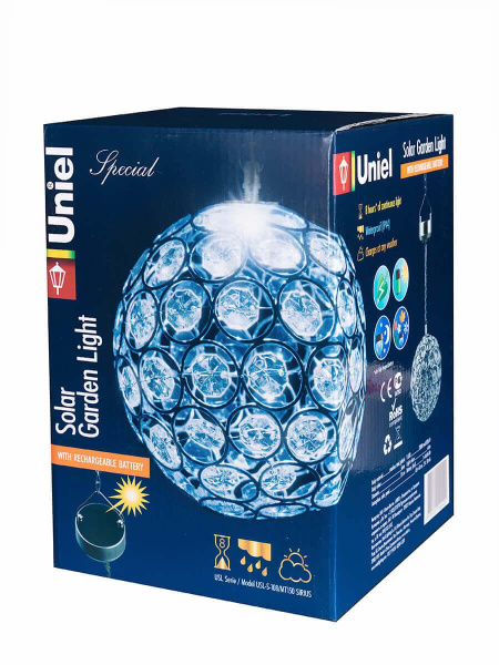 Подвесной светильник на солнечных батареях Uniel USL-S-108/MT150 Sirius 07284