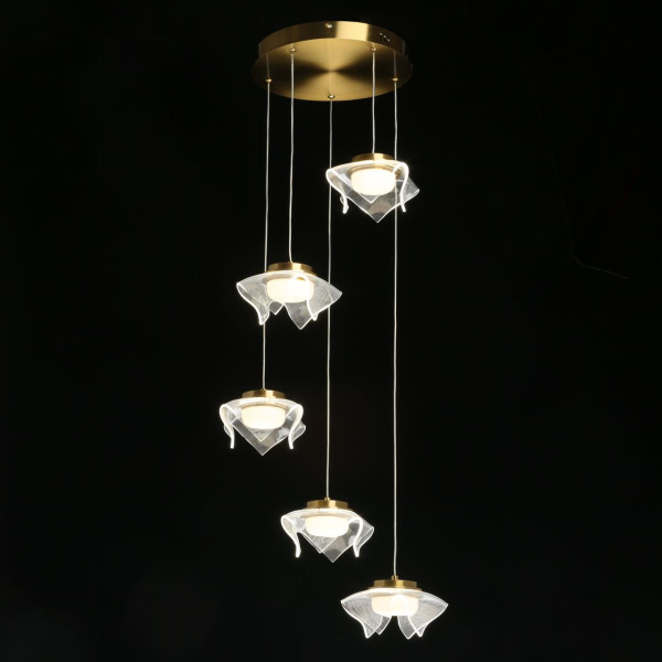 Подвесная светодиодная люстра De Markt Ауксис 7 722012205