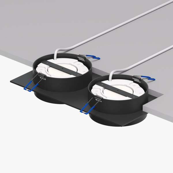 Встраиваемый светильник DENKIRS FLAT DK2092-BK