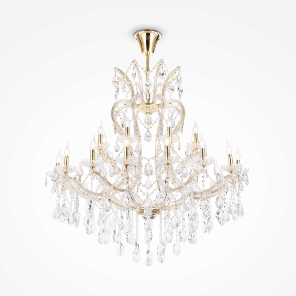 Подвесная люстра Maytoni Doris DIA881-PL-24-G