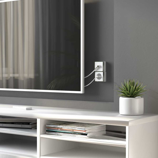 ТВ-розетка Werkel Gallant оконечная белая W5083001 4690389164712