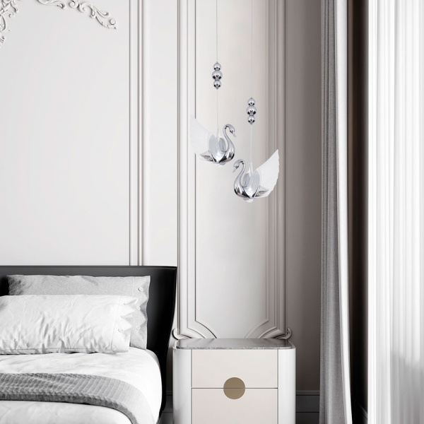 Подвесной светодиодный светильник Modelux ML.89032.1 CR