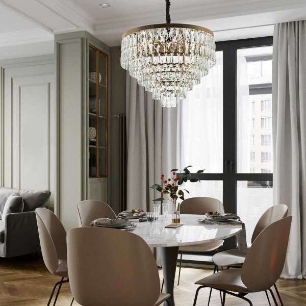 Подвесная люстра Modelux ML.844.12 GD