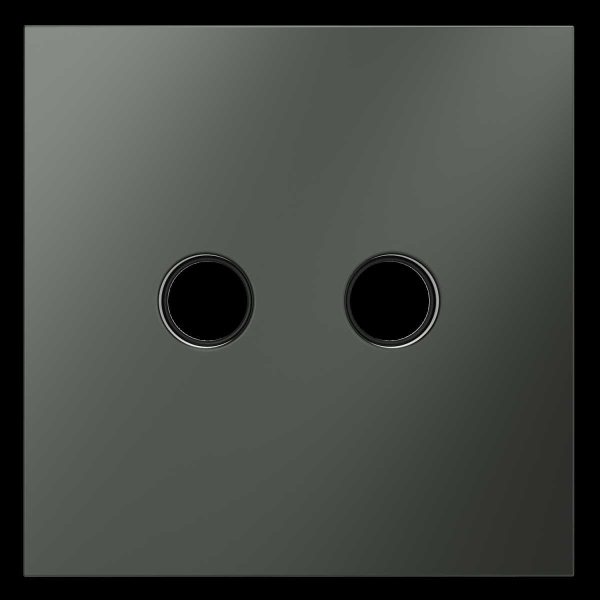 Накладка для розетки телевизионной оконечной TV+SAT S70 (титан) Voltum VLS001606