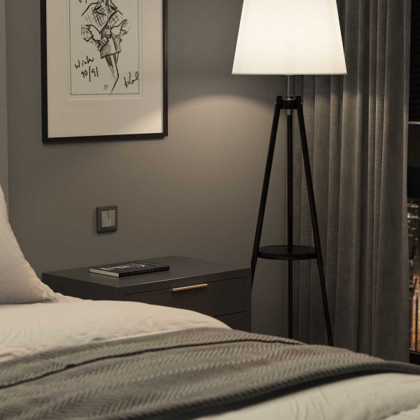 Рамка Werkel Stark на 1 пост графит W0011864 4690389194498