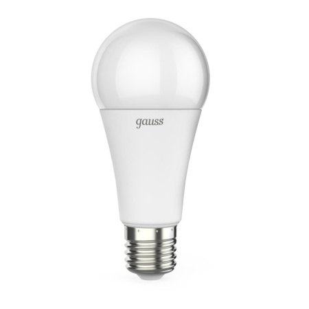 Лампа Gauss A60 16W 1520lm 6500K E27 LED 1/10/50