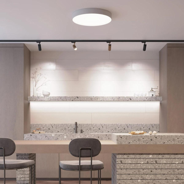 Трековый светодиодный светильник Arlight LGD-SPOT-2TR-R45-7W Day4000 (BK, 24 deg, 230V) 042540