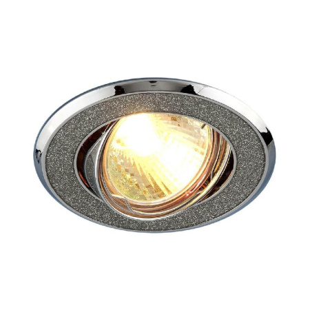 Встраиваемый светильник Elektrostandard 611 MR16 SL серебряный блеск/хром a032242