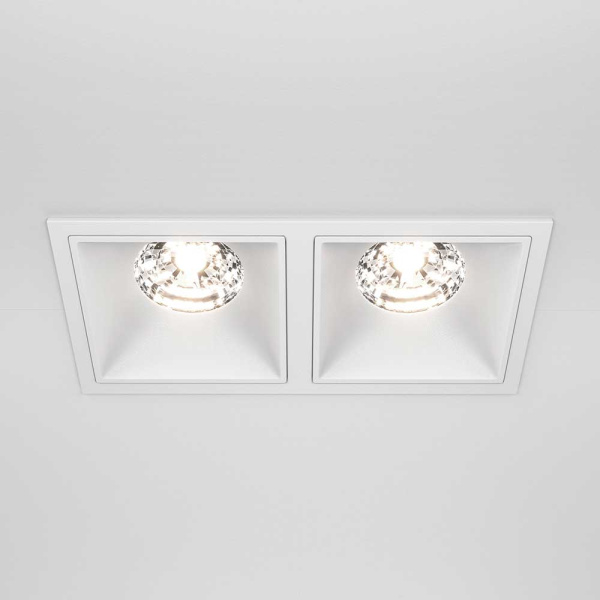 Встраиваемый светильник Maytoni Alfa LED DL043-02-15W4K-D-SQ-W