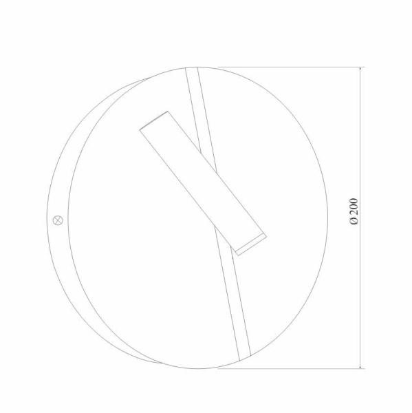 Светодиодный спот Elektrostandard Drom LED 40105/LED белый/хром a055361