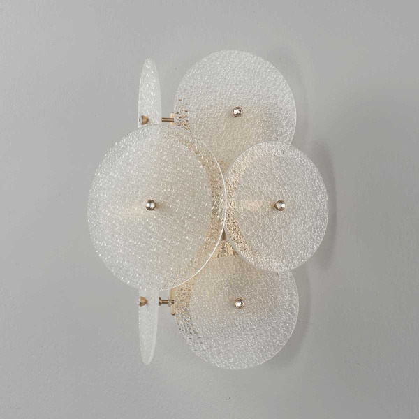 Бра Crystal Lux DANDELION AP2 GOLD